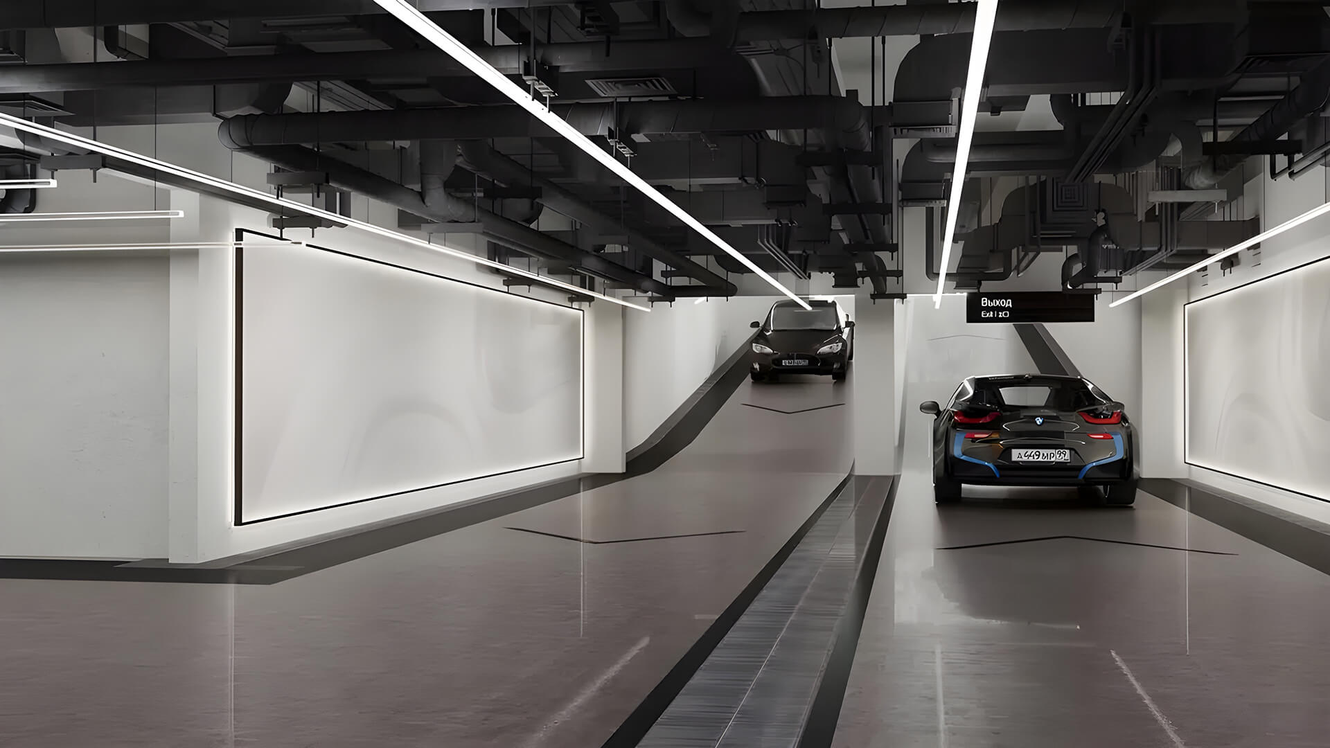 Парковка для жителей ЖК